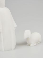 Nacimiento de Navidad en Alabastro - Pastor y Oveja 9 cm