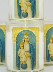 4 velones de Nuestra Señora de las Victorias