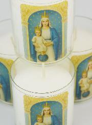 4 velones de Nuestra Señora de las Victorias