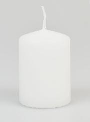 Vela decorativa con sistema de seguridad de 70 mm - Blanca