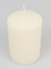 Vela decorativa efecto cerámica - Marfil