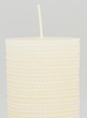 Vela decorativa moderna - Marfil