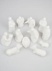 Belén Navideño Completo en Alabastro - 12 Piezas