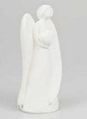 Estatua moderna de ángel guardián - 13 cm
