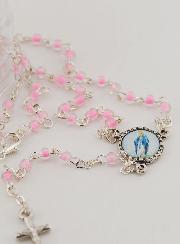 Rosario Infantil y Estatua de la Virgen Milagrosa