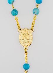 Rosario de la Medalla Milagrosa en Cuentas de Ágata