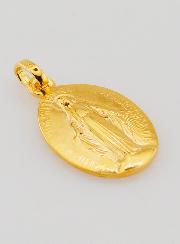 Medalla Milagrosa bañada en oro - 18 mm