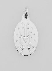 Medalla Milagrosa en Plata Maciza - 19mm