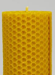 Vela decorativa 100 % cera de abeja - 10 x 5 cm