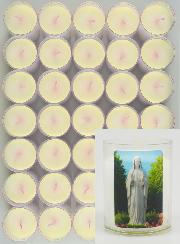 48 velones de Nuestra Señora de los Pobres