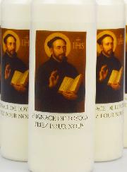 20 velas de novena a San Ignacio de Loyola