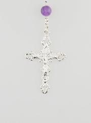 Rosario de la Medalla Milagrosa - Amatista y Plata de Ley 925