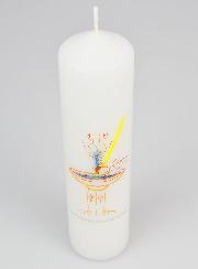 Regalo de Bautismo para Niño - Vela de 20 cm