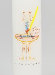 Regalo de Bautismo para Niño - Vela de 20 cm