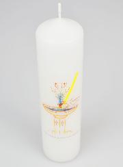 Vela de Bautizo para Niño - 20 cm