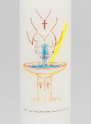 Regalo de Bautizo para Adultos - Vela de 20 cm