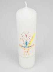 Vela de Bautismo para Adultos - 20 cm