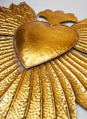 Exvoto gigante de metal para pared - 81 cm