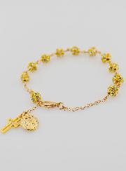 Pulsera Decenario con Medalla Milagrosa y Cruz