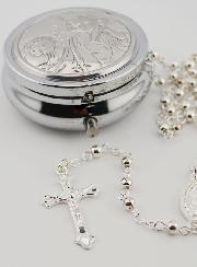 Custodia de Ángel de la Guarda y Rosario