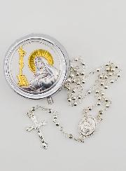 Rosario y caja de Santa Rita