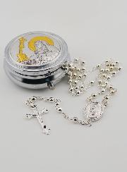 Rosario y caja de Santa Rita