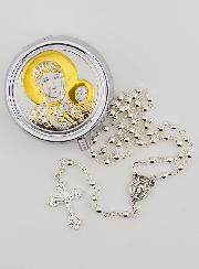 Rosario y Caja de la Virgen de Nuestra Señora de Czestochowa