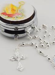 Regalo de Confirmación: Custodia y Rosario para Sacerdotes.