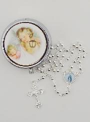 Custodia de Ángel de la Guarda y Rosario