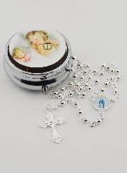 Custodia de Ángel de la Guarda y Rosario