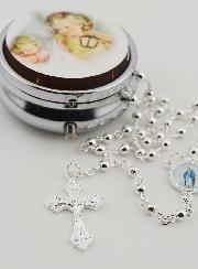 Custodia de Ángel de la Guarda y Rosario