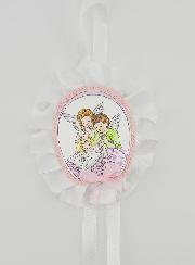 Regalo de Bautismo - Medalla de Cuna del Ángel de la Guarda