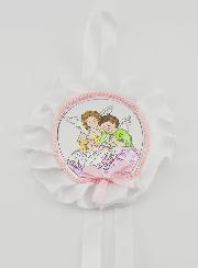 Regalo de Bautismo - Medalla de Cuna del Ángel de la Guarda