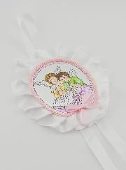 Regalo de Bautismo - Medalla de Cuna del Ángel de la Guarda