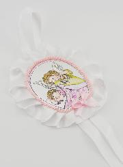 Regalo de Bautismo - Medalla de Cuna de Ángel con Linterna