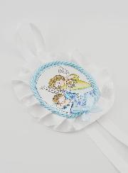 Regalo de Bautismo - Medalla de Cuna de Ángel con Linterna