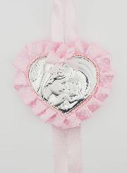 Regalo de Bautismo - Medalla de Cuna de la Virgen con el Niño