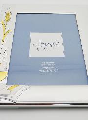 Regalo de Bautizo - Marco de Fotos con Espigas de Trigo