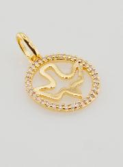 Medalla de Confirmación Calada de 15 mm - Espíritu Santo