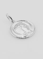 Medalla de la Virgen María en Plata 925 - 17 mm