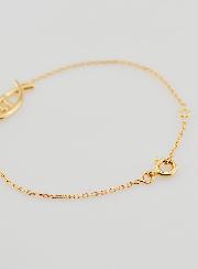 Pulsera religiosa Ichtus - Bañada en oro