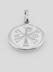 Medalla del Crisma en plata y esmalte - 15 mm