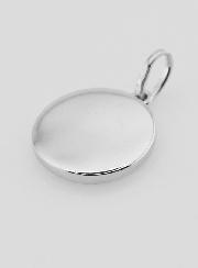 Medalla del Crisma en plata y esmalte - 15 mm