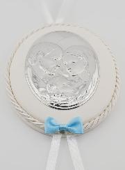 Regalo de Bautizo para Niño - Medalla de Cuna de la Sagrada Familia