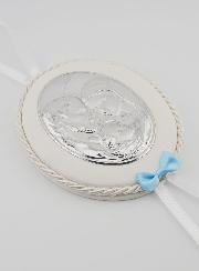 Regalo de Bautizo para Niño - Medalla de Cuna de la Sagrada Familia