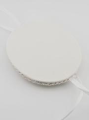 Regalo de Bautizo para Niño - Medalla de Cuna con Ángel y Linterna