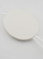 Regalo de Bautizo para Niña - Medalla de Cuna con Ángel y Linterna