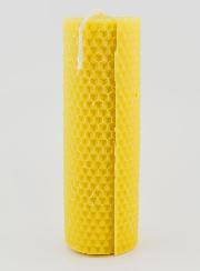 Vela decorativa de cera de abejas - 15 cm