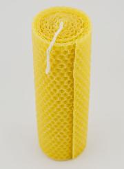 Vela decorativa de cera de abejas - 15 cm