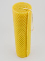 Vela decorativa de cera de abeja - 20 cm